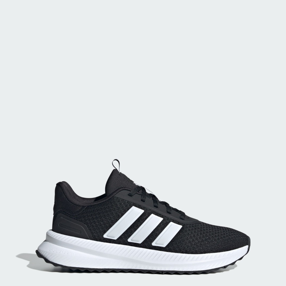 Sz 61/2 women’s Adidas running shoes  X_PLRPath Black and White Athletic Shoes